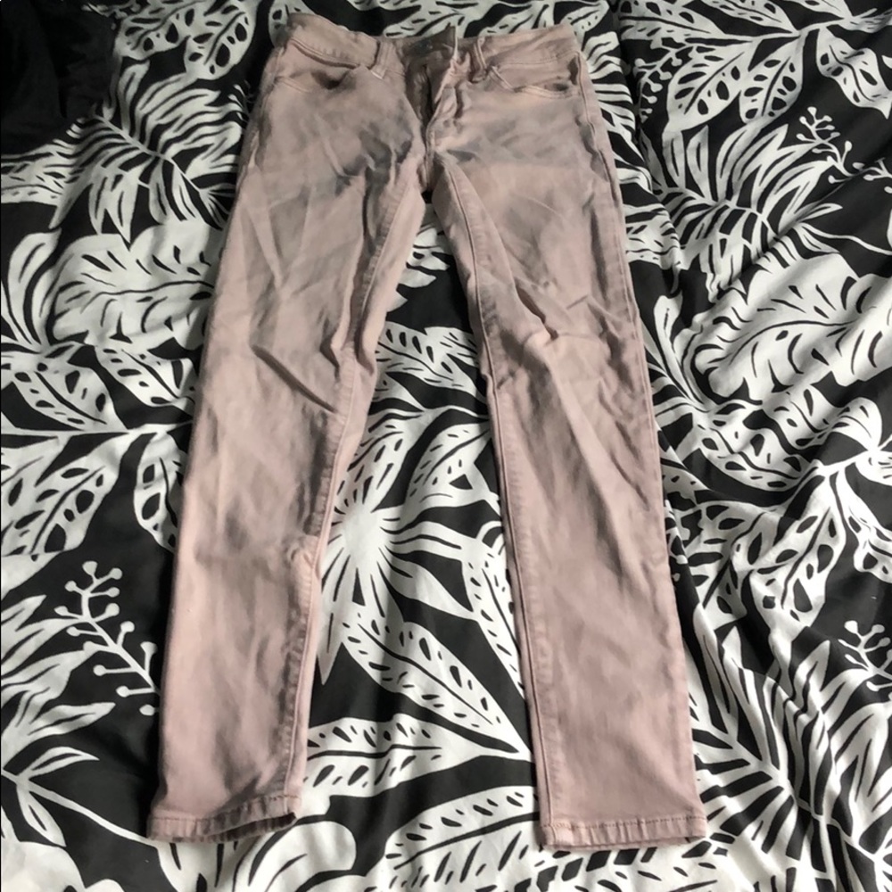 Salmon Colored jeans from American Eagle